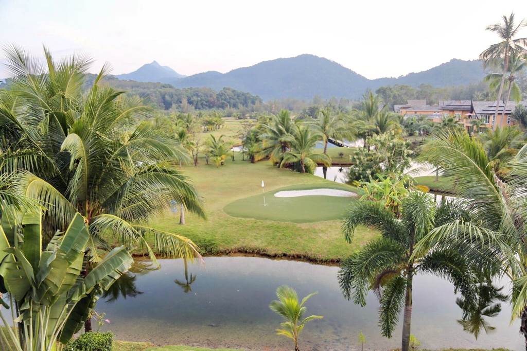 View from the Terrace over the Golf Course | Koh Chang Luxury Pool Villa 60d